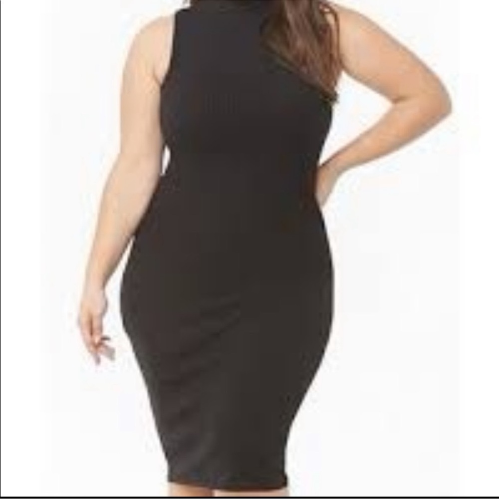 Forever 21 Pink Midi Dress